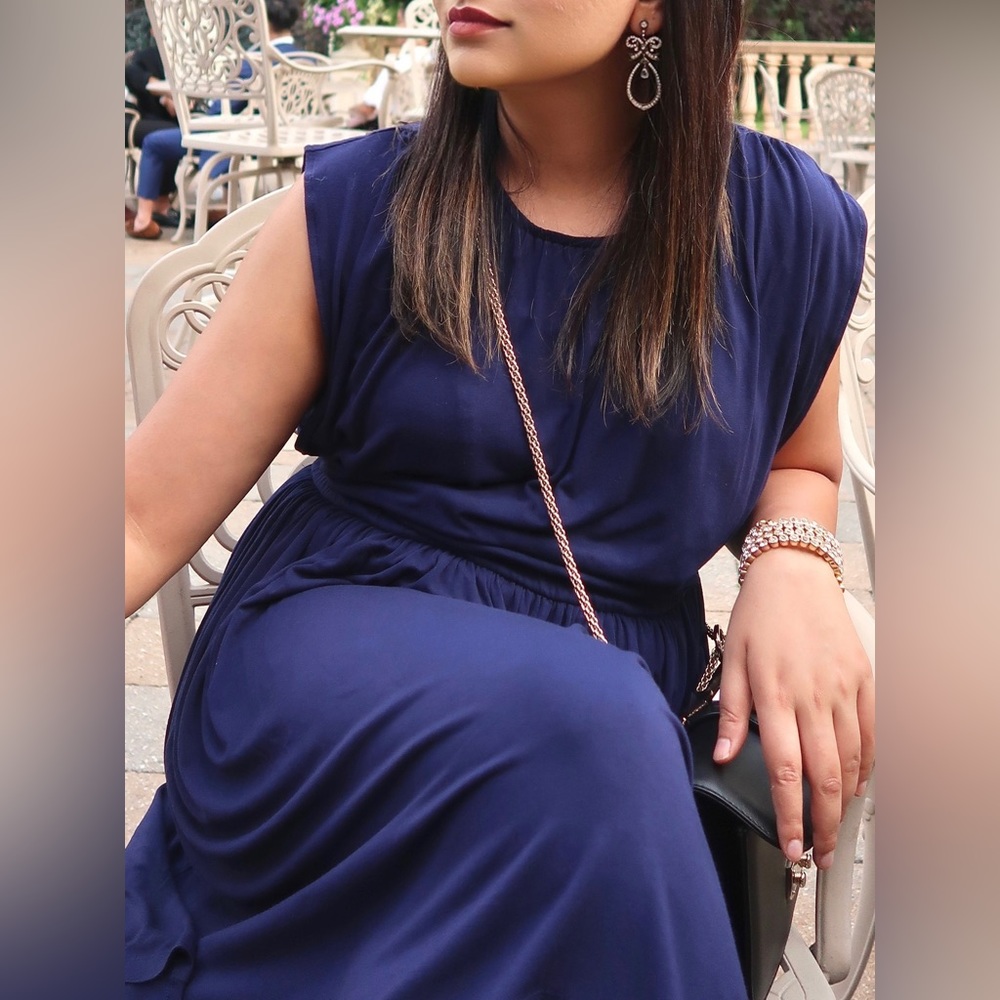 SOON maternity | Comfy and elegant elastic waist dress
